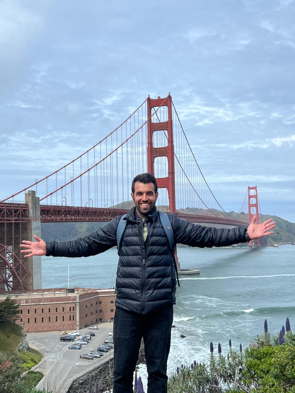 Paco en el Golden Gate